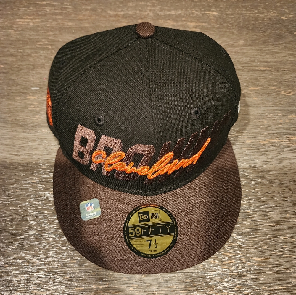 Cleveland Browns New Era 2022 NFL Draft Low Profile 59FIFTY Fitted Hat - Black/B